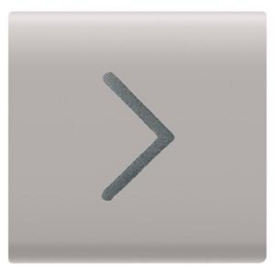 INTERCHANGEABLE BUTTON KEY-22X22mm-HORIZONTAL ARROW-NA VVE=4