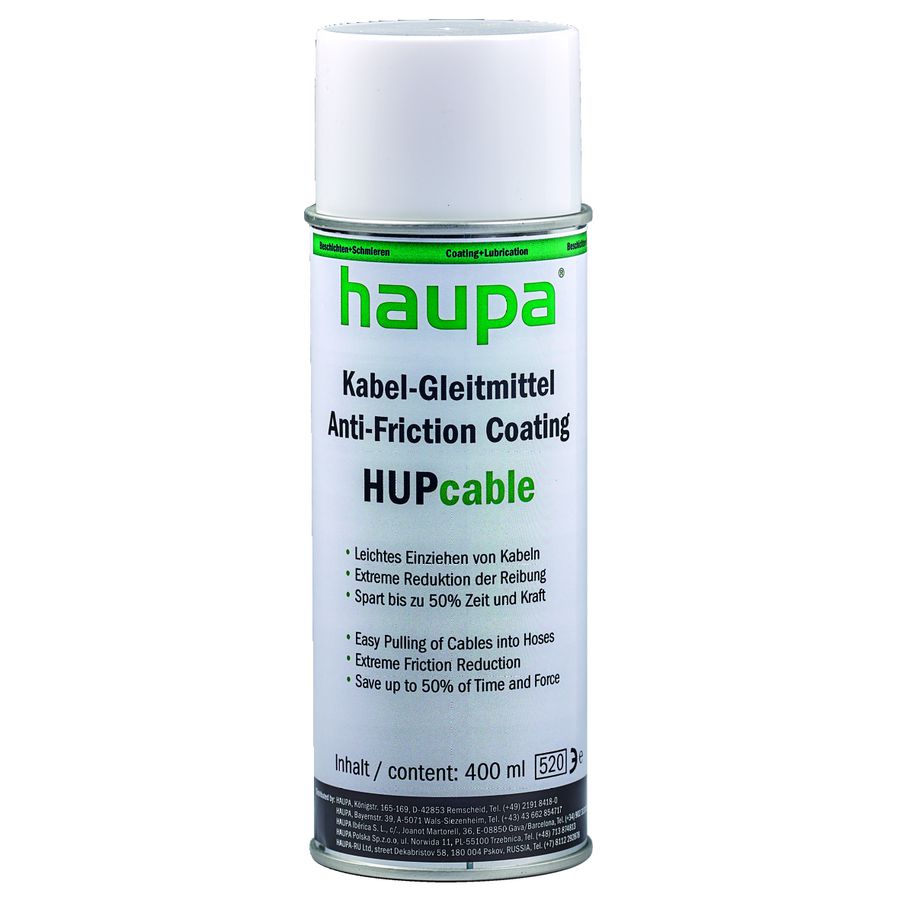 Kabelmontagespray HUPcable Aerosol 400 ml