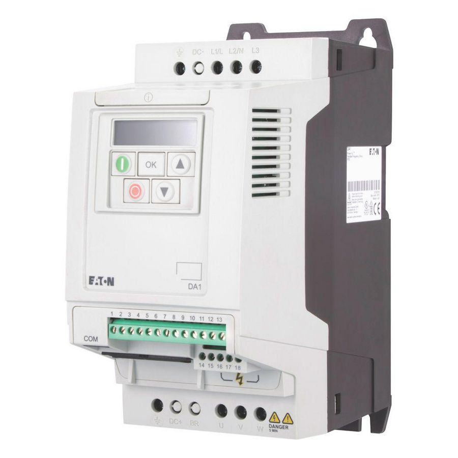 Frequentiereg. U/f SLV CLV DA1 3 /3 400V 2,2A 0,75kW IP20