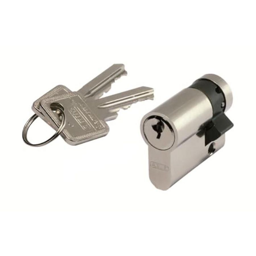 Deursluiting 1/2 cilinder profiel sluiting driehoek 8