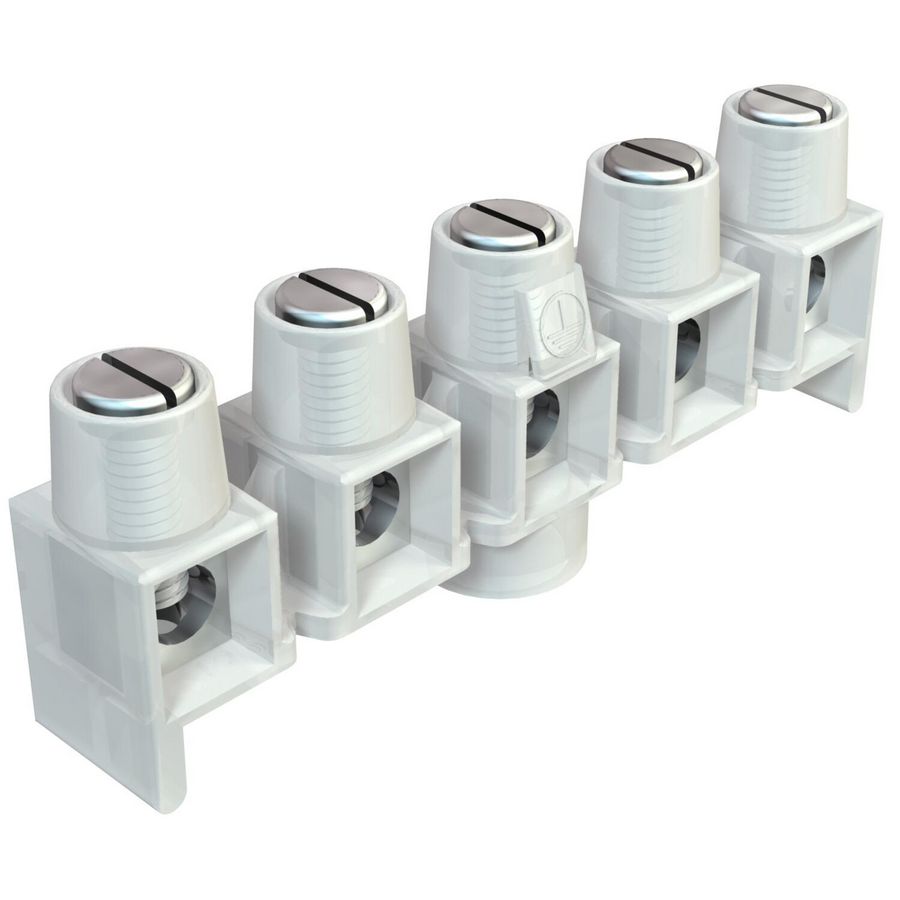 Klemmenstrook 4mm² polyam natur VVE=50