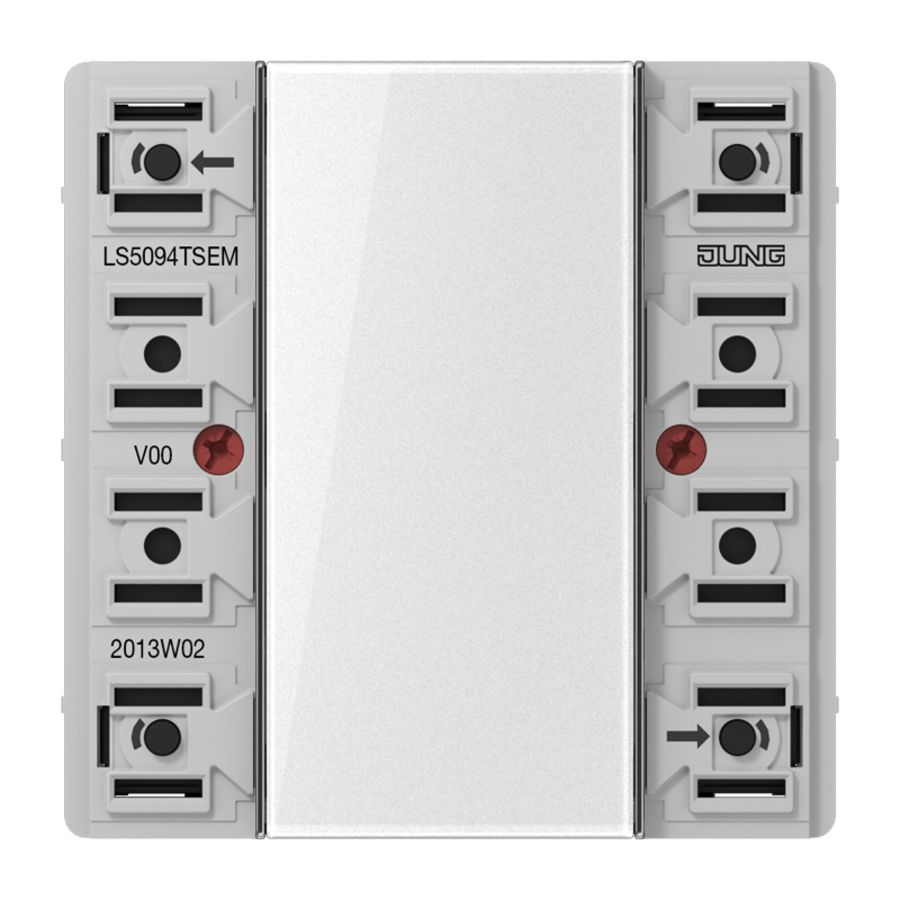 Tastersensor uitbr. module universeel 4-voudig LS KNX
