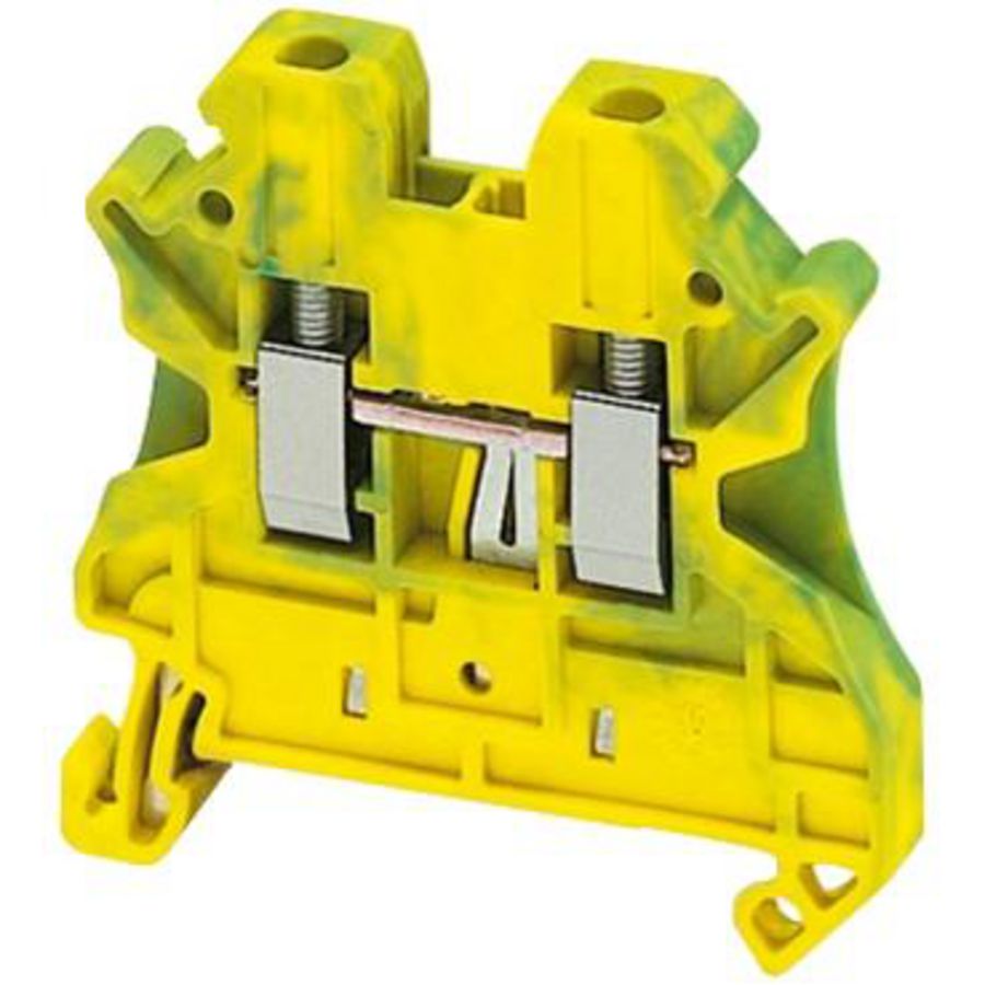 Aardingsklemmenblok 2,5mm² Groen / geel Linergy VVE=50