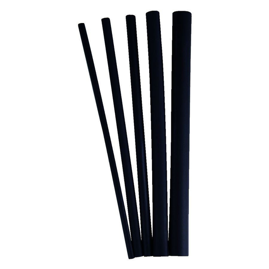 Krimpkous 3:1 zwart 19,1-6,0 1,2m