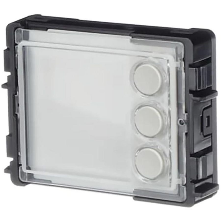 Welcome drukknop module 3 toetsen rond (51381RP3)