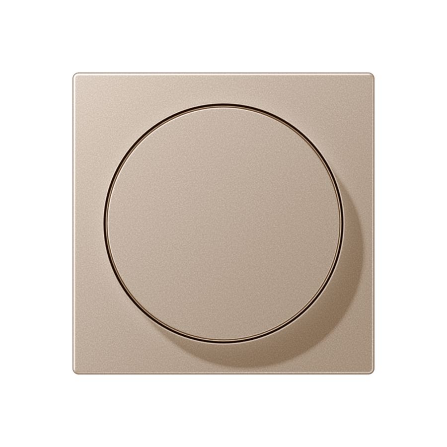 Draaiknop dimmer A range champagne