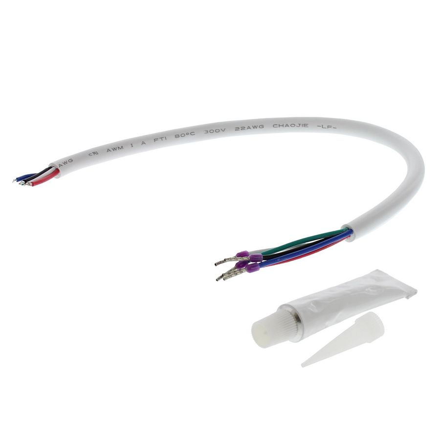 Aansluitconnector IP20 RGBW ledstrip Lumiko