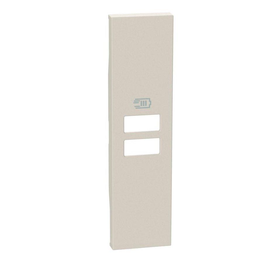 Sierplaat 2xUSB 1 module zand LivingNow