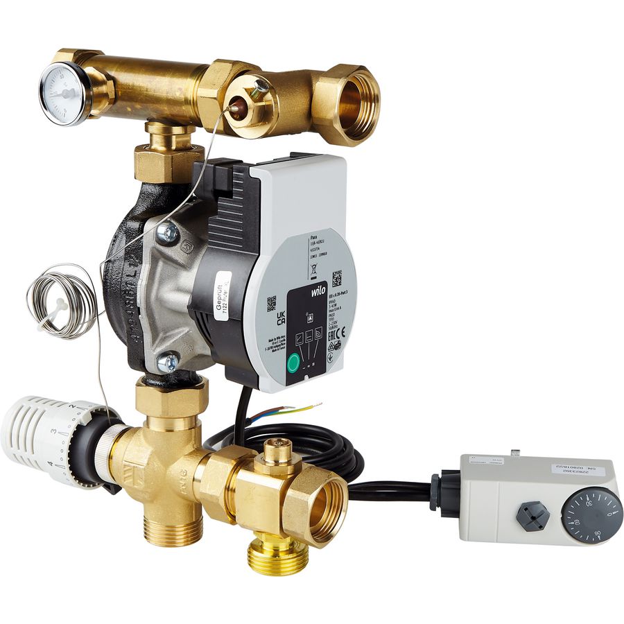 Pompgroep met regeling voor A-label Pomp