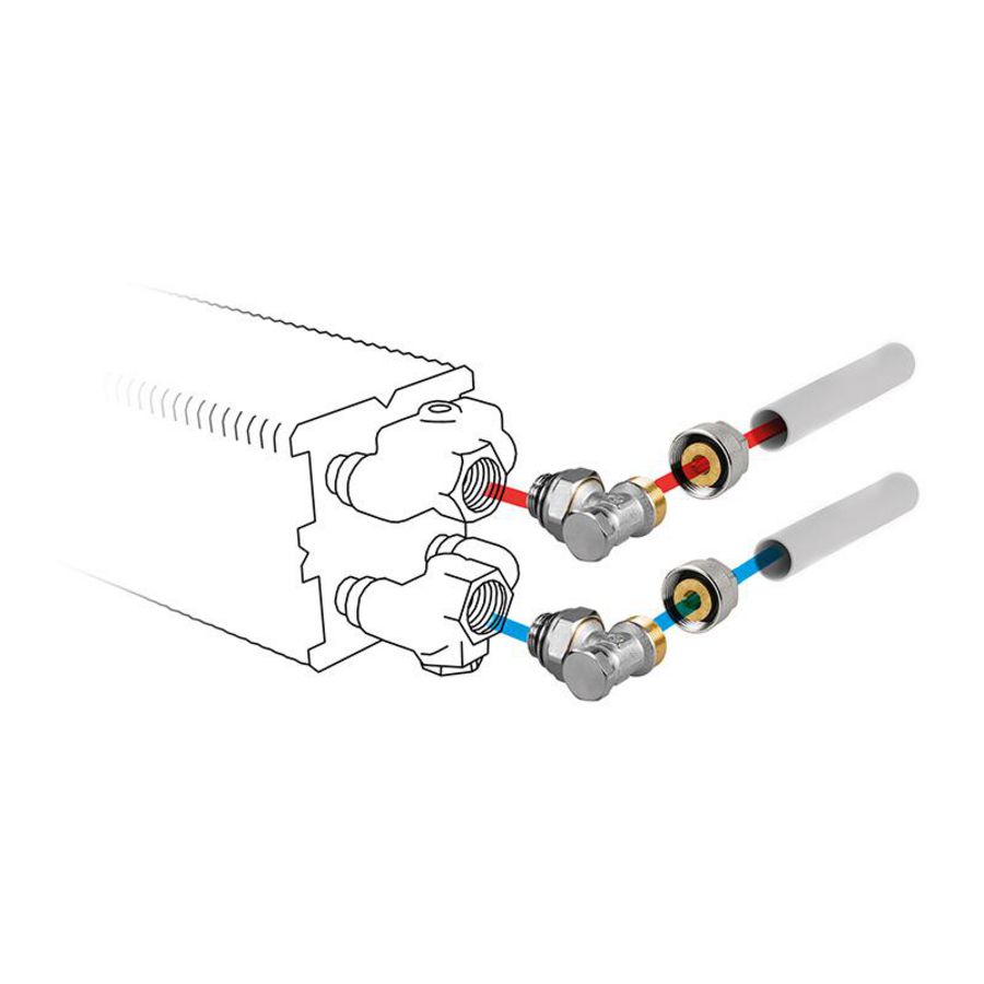 Set 226 LowH2O 90º Ks-Vpe/Alu diam.16/2