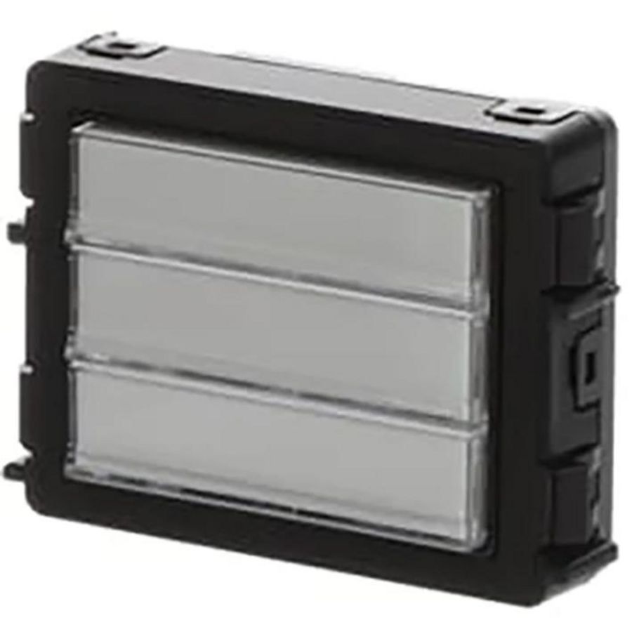 Welcome drukknop module 3 toetsen plat (51381SP3)