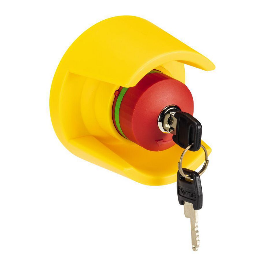 Drukknop frontelement noodstop SNH 0700