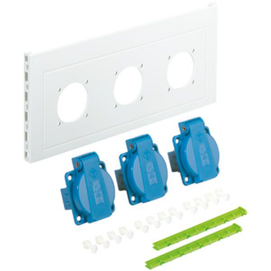 Contactdoos flens IP44 IK08 07237001