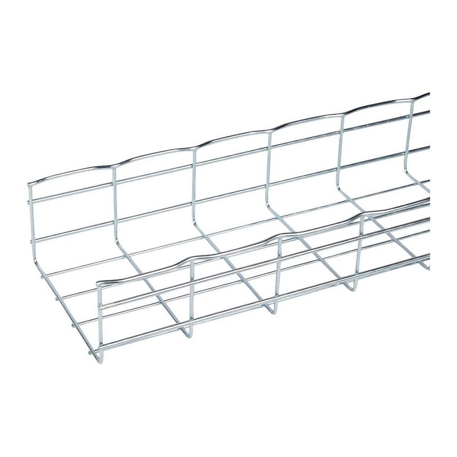 Lengte a 3m. Draadgoot CF105 B200 RVS316L