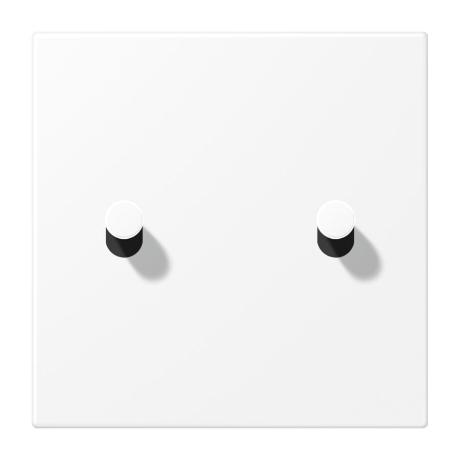 Afdekking LS1912 witmat 1v 2x hevel kegel