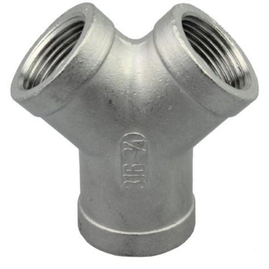 Y-koppeling Xpress RVS 316L 3/4"bn. R2758 VVE=5