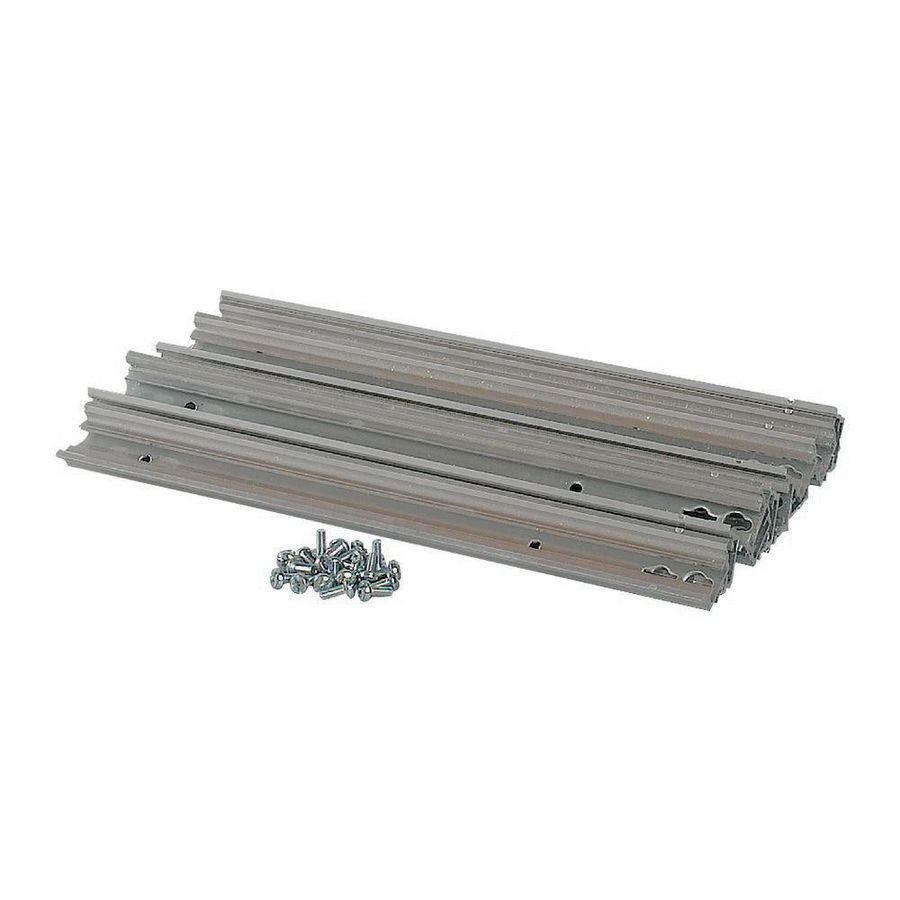 DIN-rail toepassen 1x NZM1 op BPZ-MPL-NZM1X-600-MX VVE=10