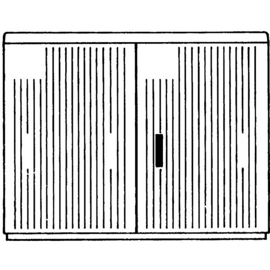 Installatiekast EH3 AP2DIN3 1445X1115X320MM gemonteerd