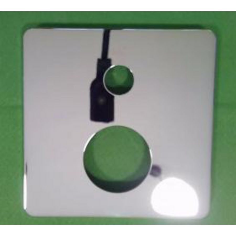 Escutcheon quadr. therm. w. div.easy-box