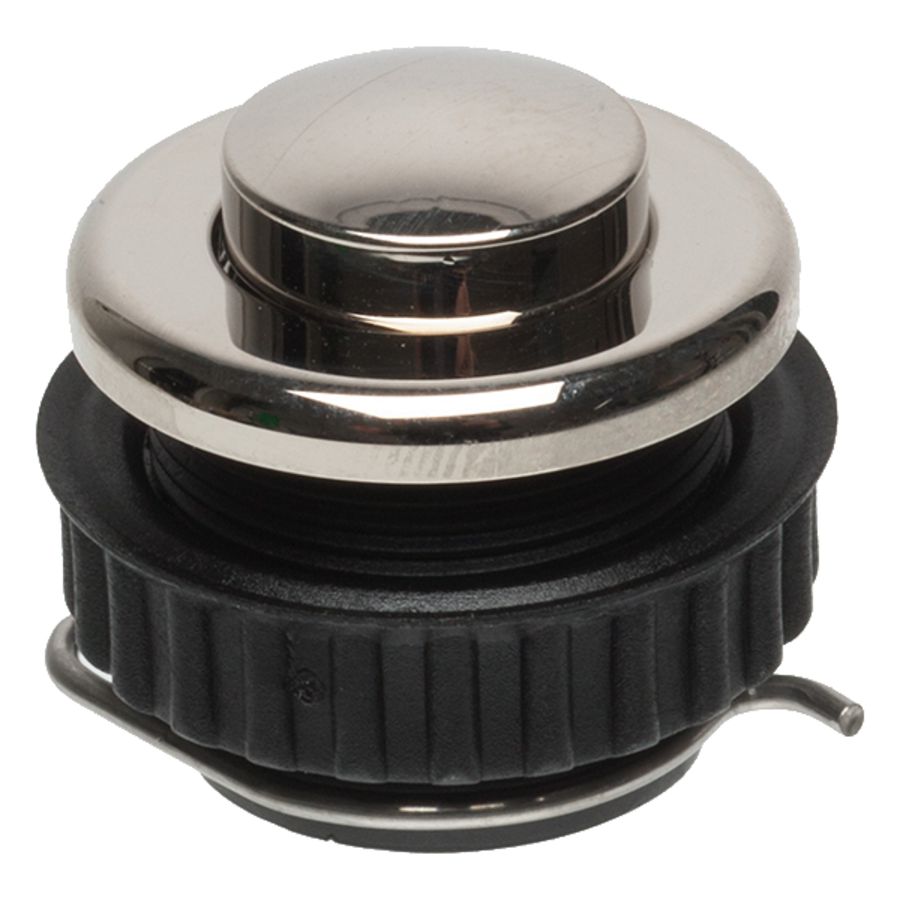 Deurcontact inbouw steekcontacten IP54 messing vernikkeld