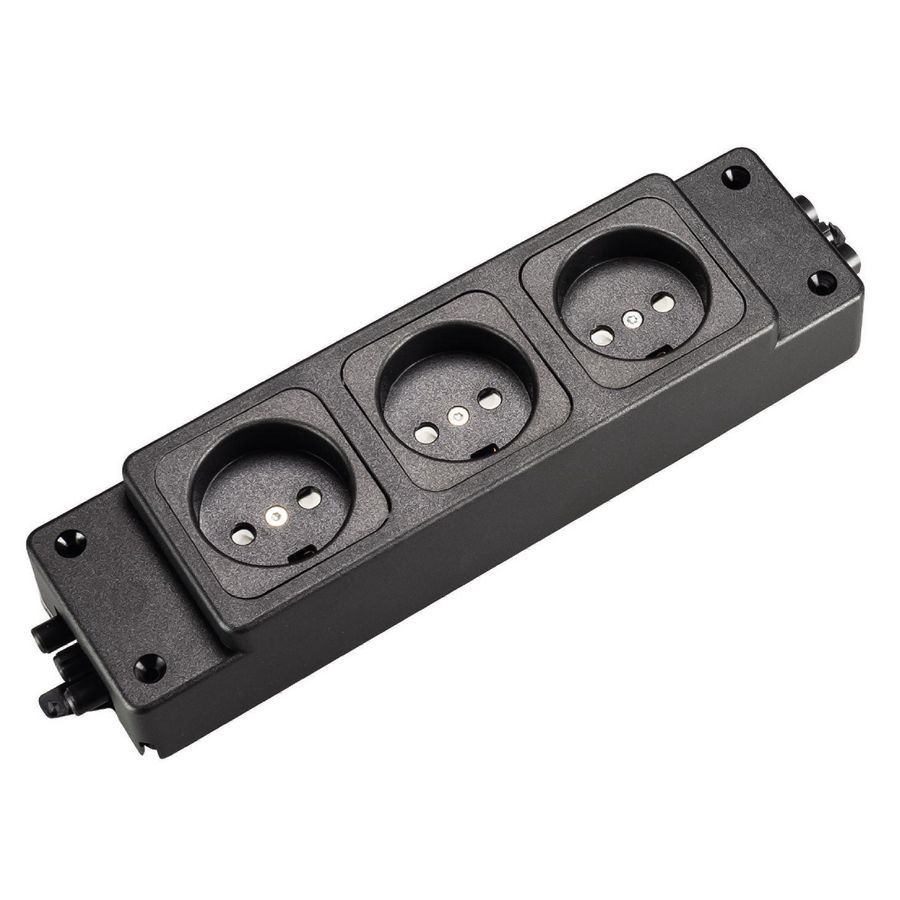 Contactdooscombinatie WSDL 1 3 3dk SW SW VVE=25