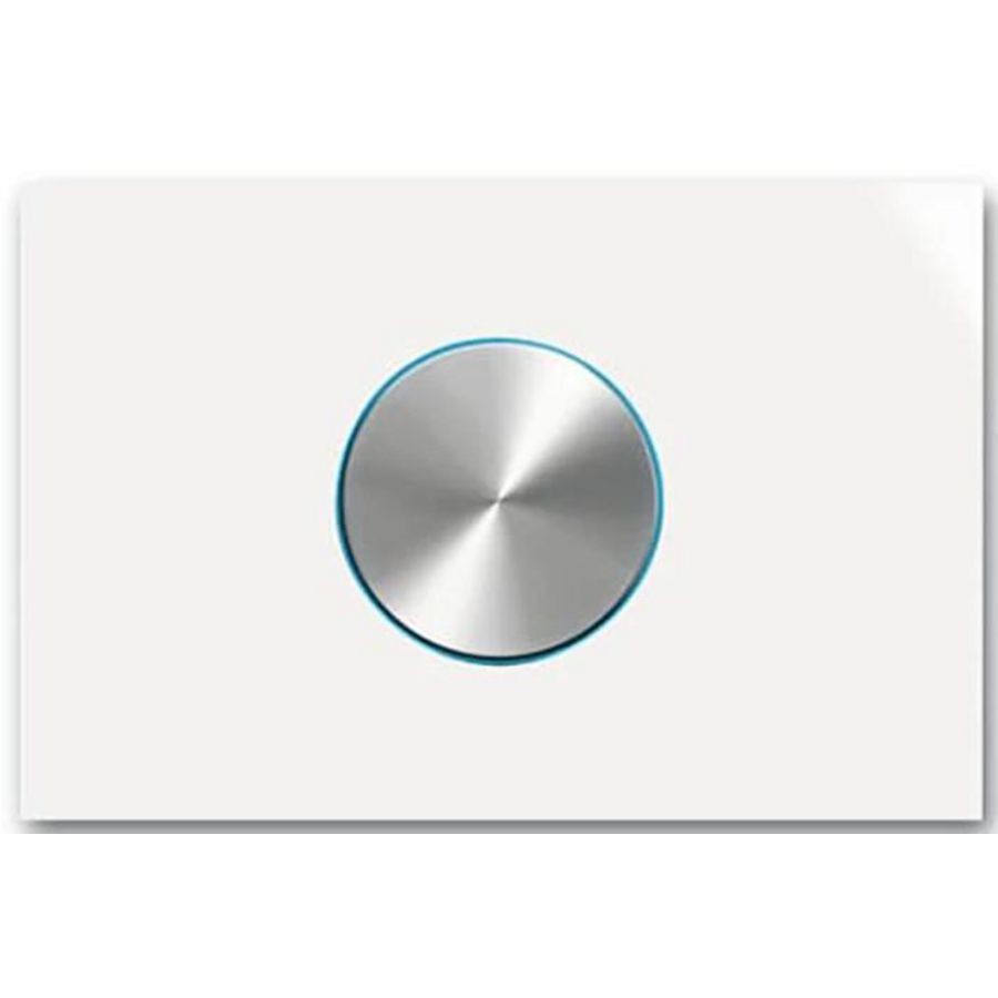KNX priOn draaibedien 1v a-albast/st wit (6341-24G-101)