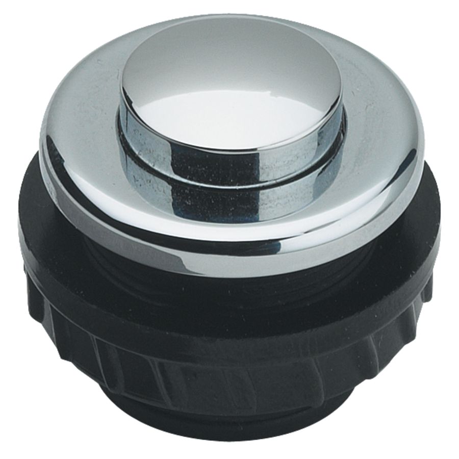 Deurcontact inb steekcontacten IP54 verchroomd messing VVE=5