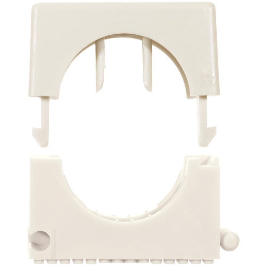 Klikzadel 2-delig SCH 16-19mm nylon transparant VVE=50