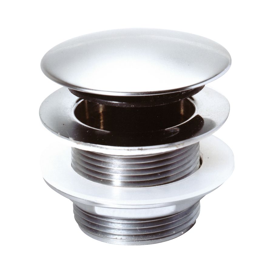 LX Badafvoerclicker chroom 1.1/2"x70mm McAlpine