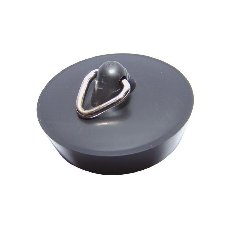 Plugstop 50 5mm Zwart kunststof m. triangel VVE=20