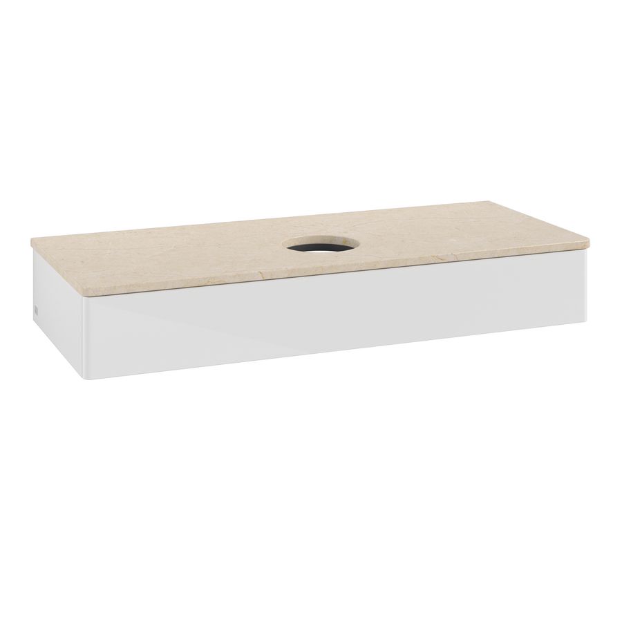 Wastafelonderkast Antao 1200x190x500mm G.White.L K10013GF