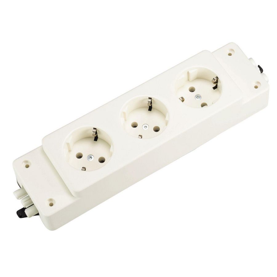 Contactdooscombinatie WITDL 1-3 wit 99.602.0028.0 VVE=25