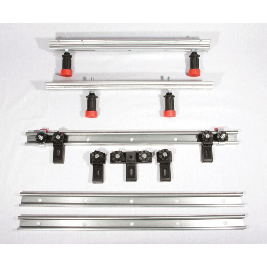 Universele set badpoten met wandsteun