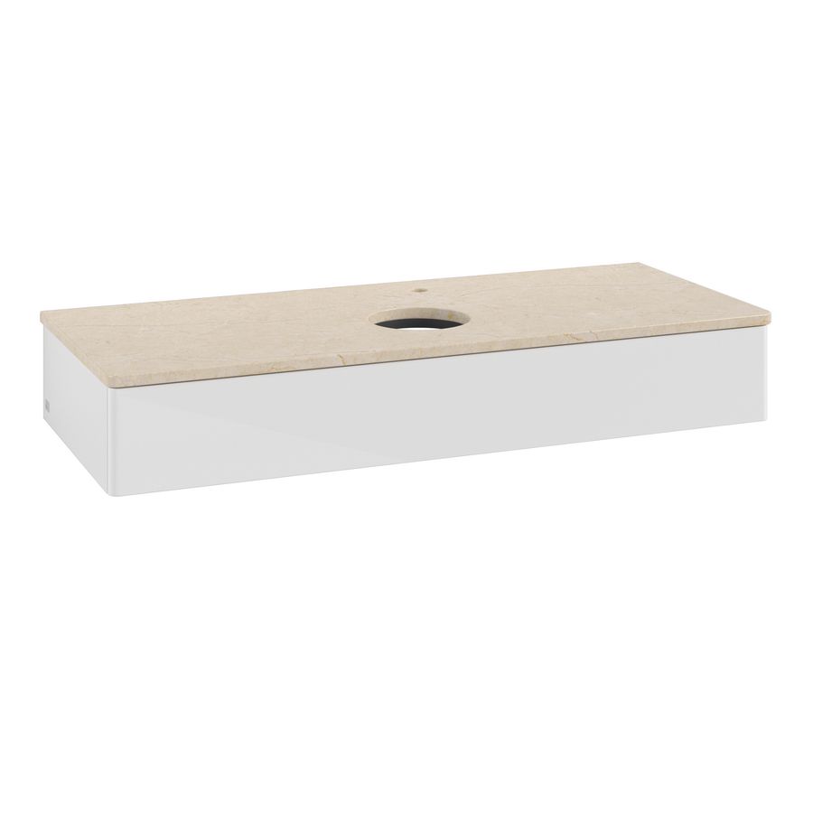 Wastafelonderkast Antao 1200x190x500mm G.White.L K10053GF