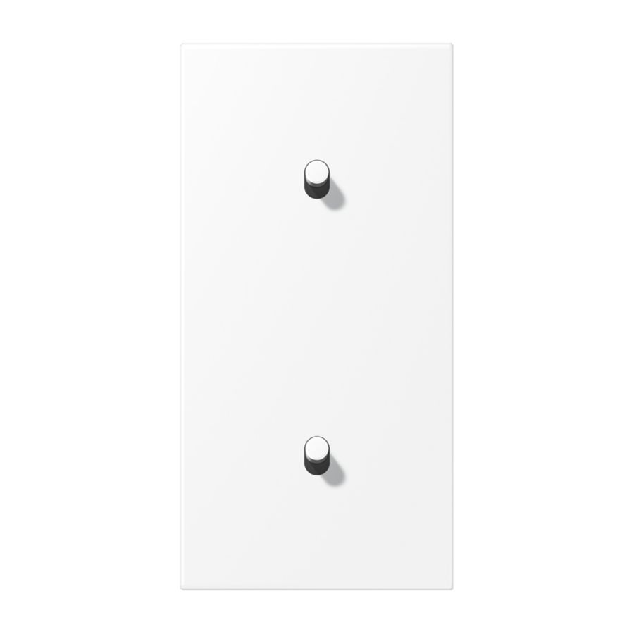 Afdekking LS1912 witmat verticaal 1+1 hevel cyl.