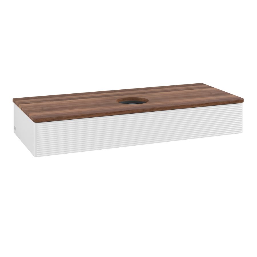 Wastafelonderkast Antao 1200x190x500mm G.White.L K10112GF