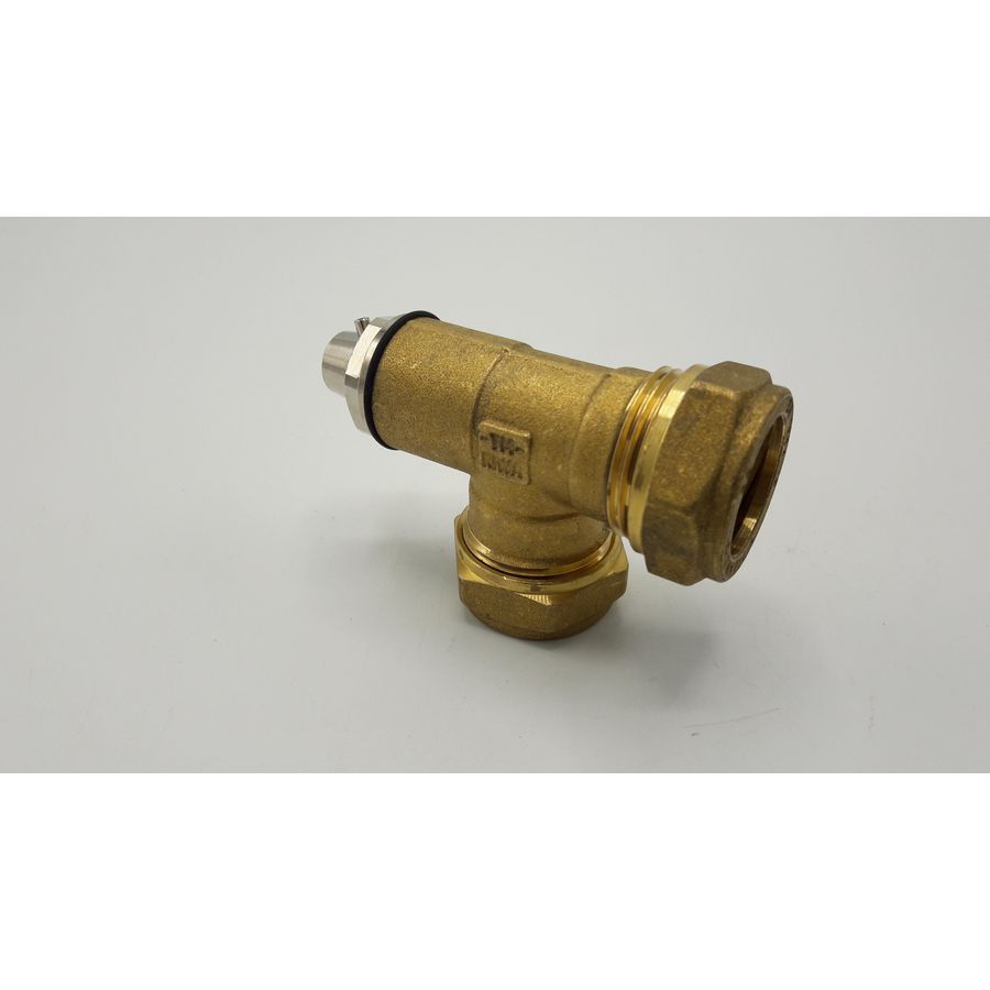 T-koppeling 22x22x1/2Bi" zonder ontluchter voor cwh S102163