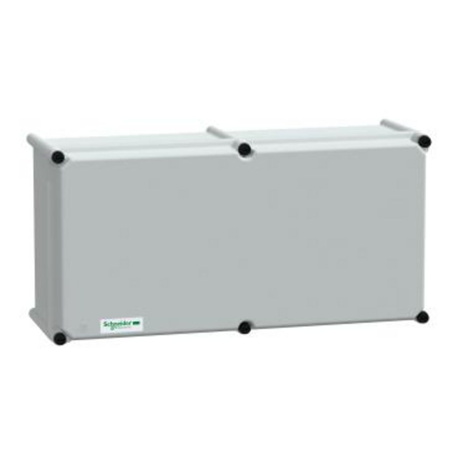 Kast poly. onderbak PC kap IP66 270x540x180mm Thalassa PLS