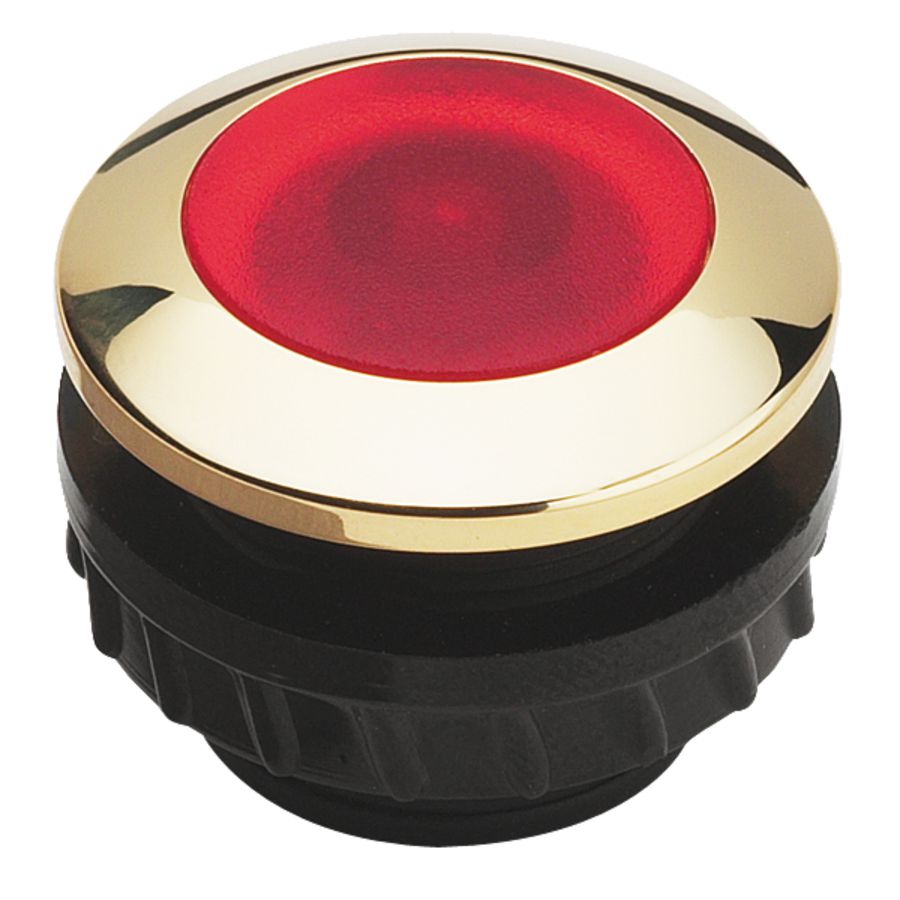 Deurcontact LED inb steekcontacten IP54 verguld MS VVE=3
