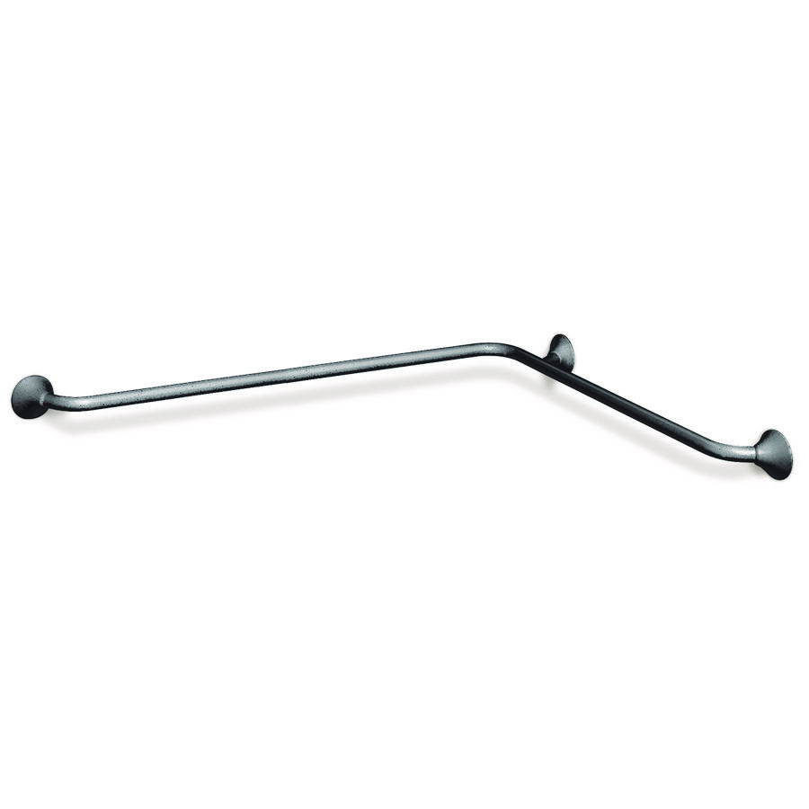 Hoekwandbeugel ERGOGRIP horizontaal 600x600mm 90° staal gecoat antr.