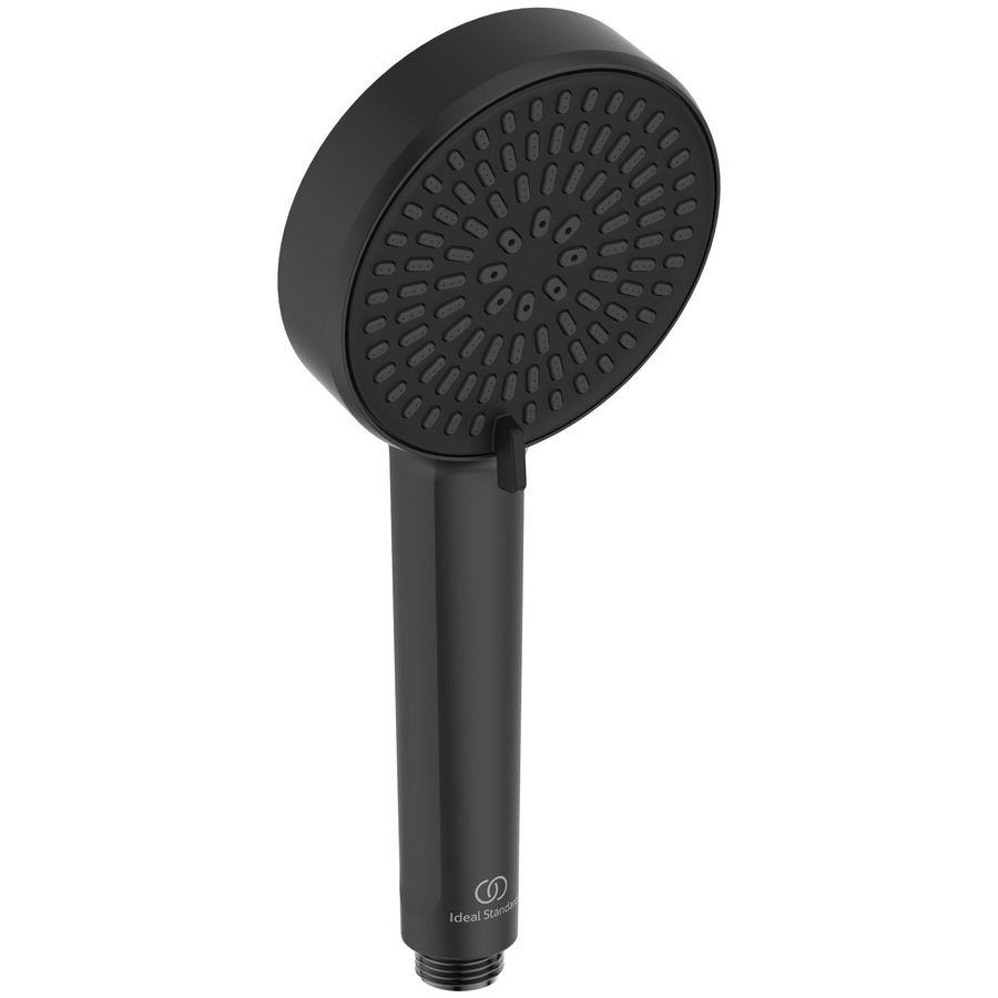 Handdouche Alu+ 2 straalsoorten Ø100mm Silk Black