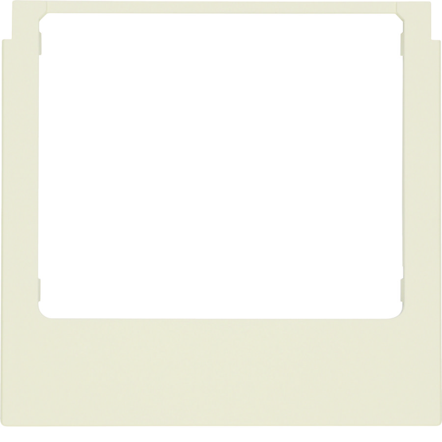 Designraam hoekig wit glanzend