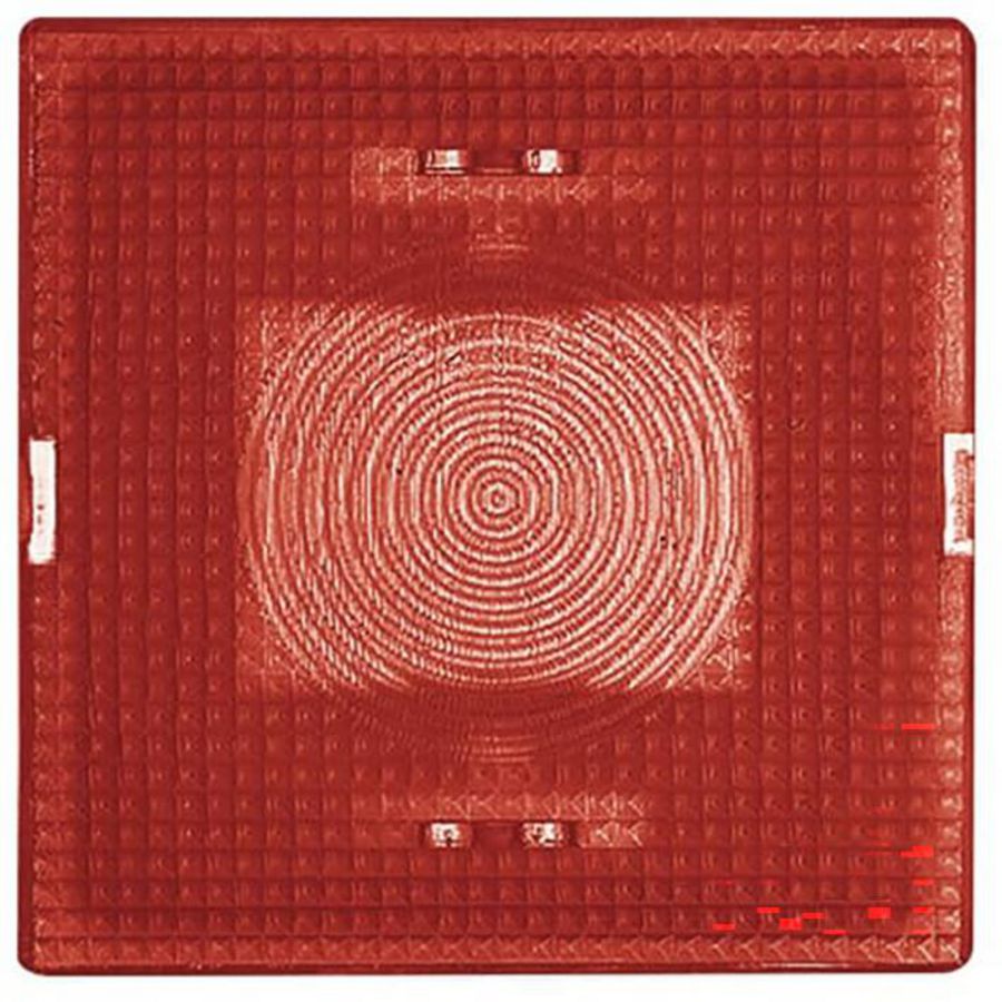 Lens rood v lichtsignaal IP44 A-w