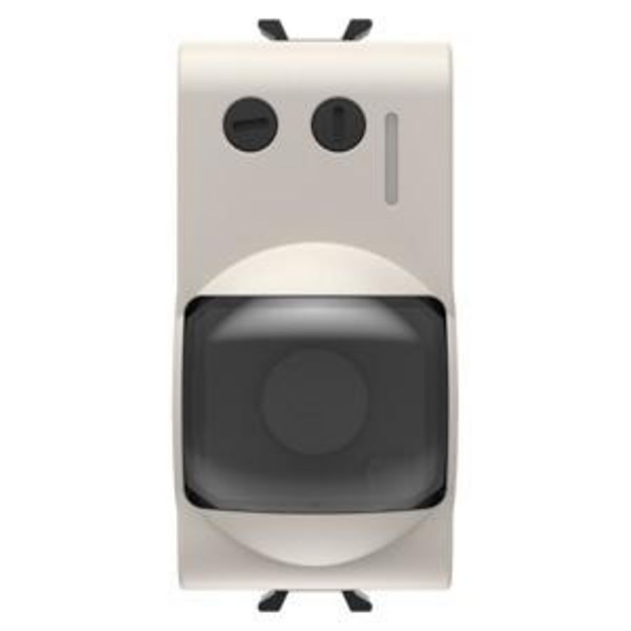 INFRARED MOVEMENT DETECTOR-230 V ac 50/60 Hz-SATIN NATUR