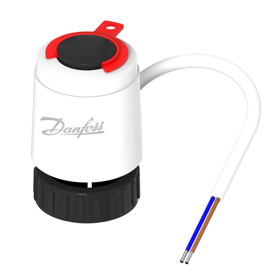 Thermische motor TWA-K M30x1,5 24V NC 0.95 m