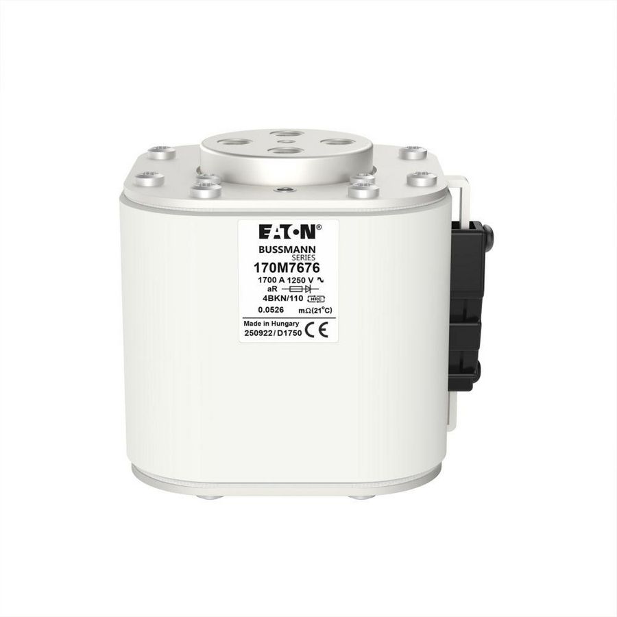 Zekering hoge snelheid 1700A AC 1250V 200kA size 4 aR IEC e