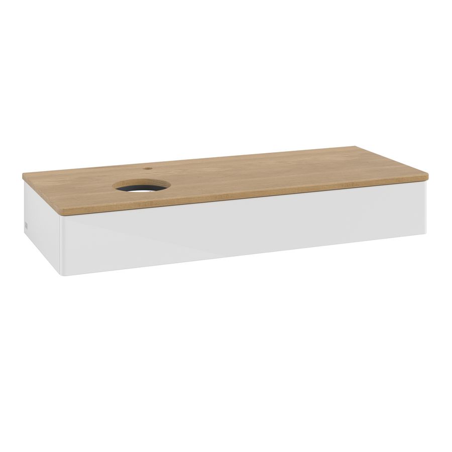 Wastafelonderkast Antao 1200x190x500mm G.White.L K11051GF