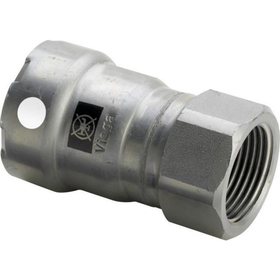 Schroefbus recht MEGAPRESS-S 1.1/2"x1.1/2" pers x bn.dr. 4312