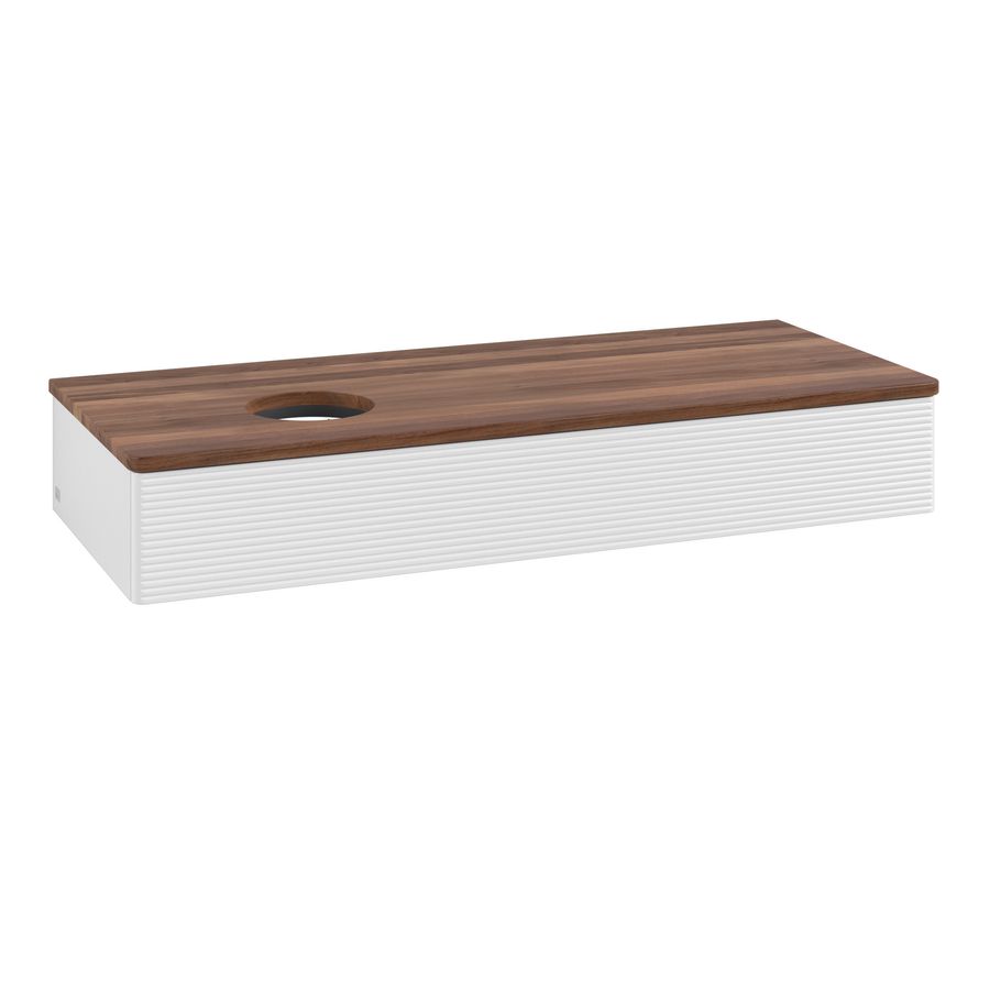 Wastafelonderkast Antao 1200x190x500mm G.White.L K11112GF