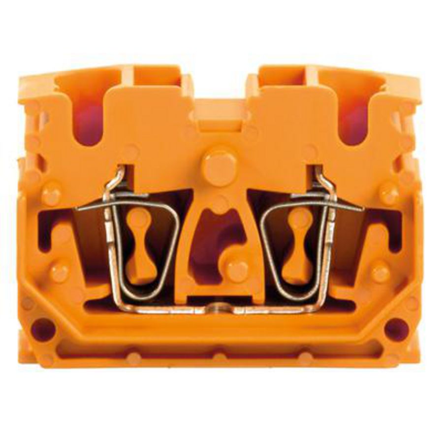 Doorvoerklem oranje 2.5mm2 1704560000 VVE=100